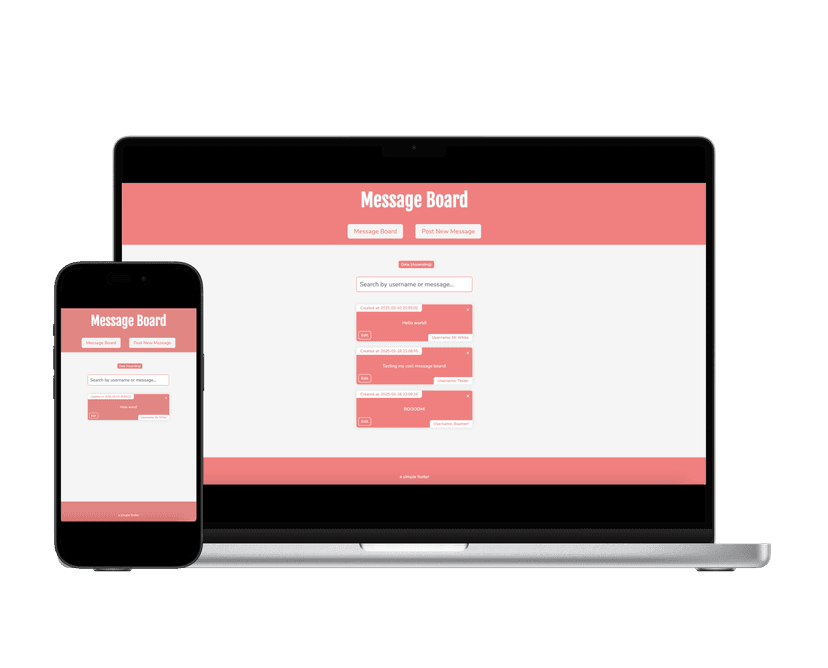 Message Board